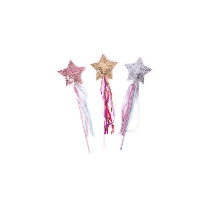 Deluxe Twinkle Twinkle Star Wand, 3 styles assorted
