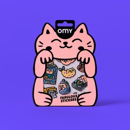 STICKER BIG KITTY FACE FC