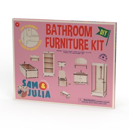 Sam & Julia Furniture Kit Bathroom Angle