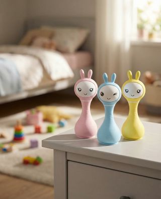 🐰Králíček Smarty Chytrý králíček Smarty od značky Alilo mluví česky a anglicky, rozpoznává barvy, hraje písničky a pomáhá...