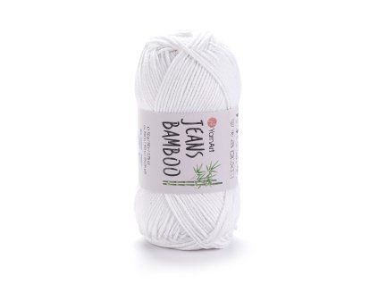 Jeans Bamboo (Farba Biela 101)