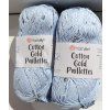 Cotton Gold Paillettes