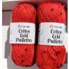Cotton Gold Paillettes