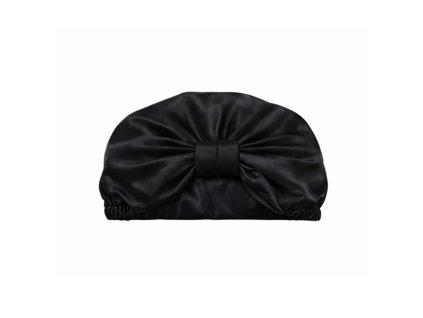 SILK BONNET black