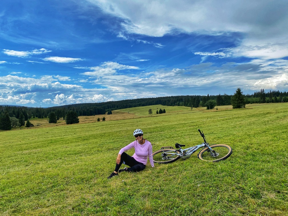 Krušné hory na kole
