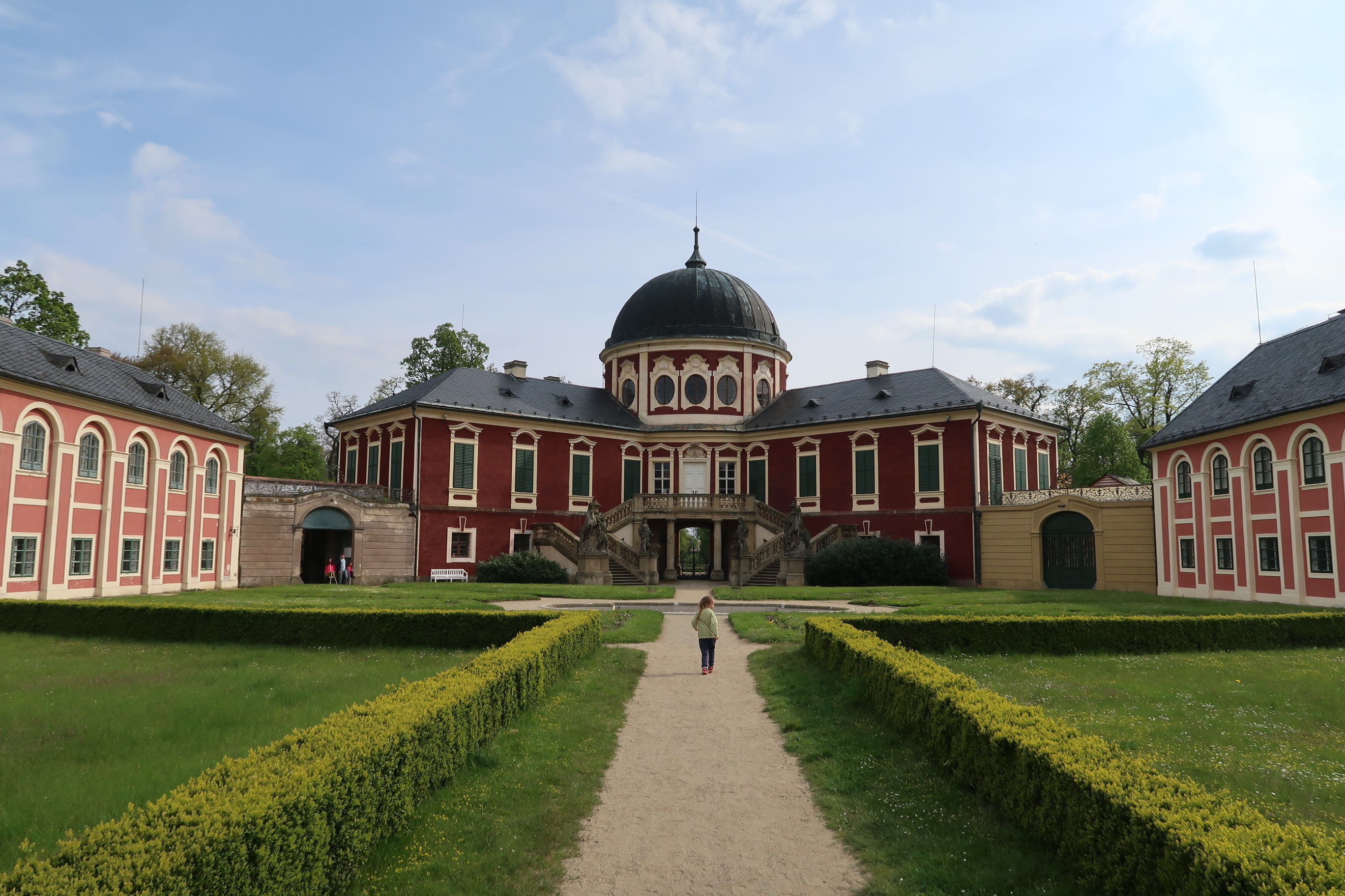 Veltruský park na kole