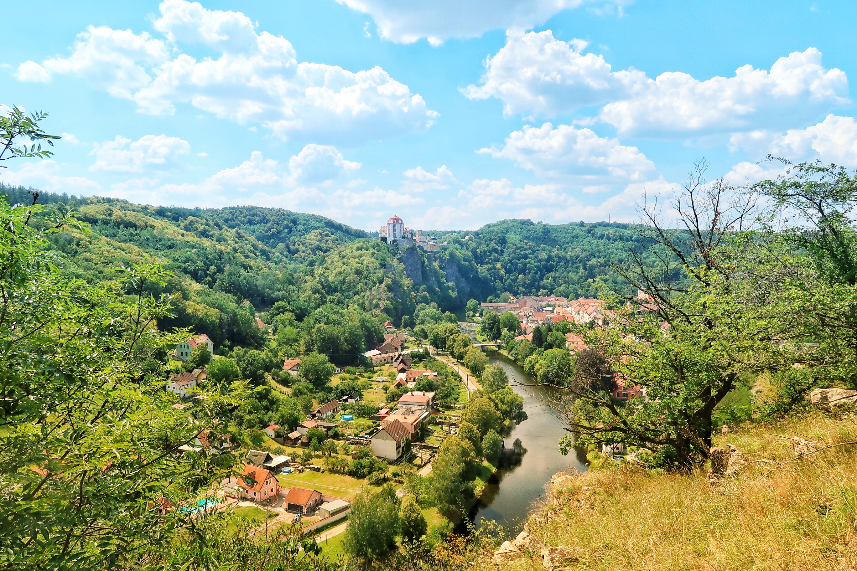 Okolí Vranovské přehrady na kole