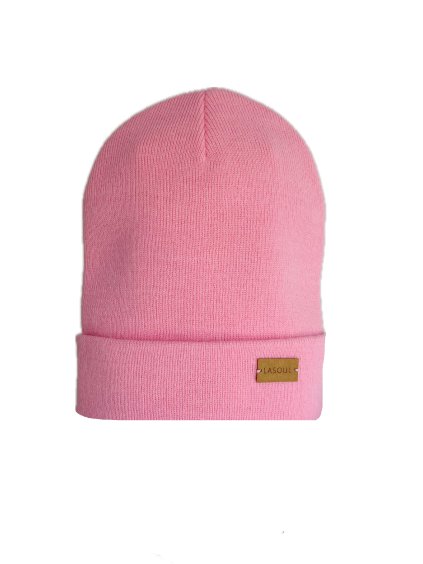 Zimní čepice růžová Pink