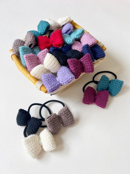 Gumičky do vlasů barevné