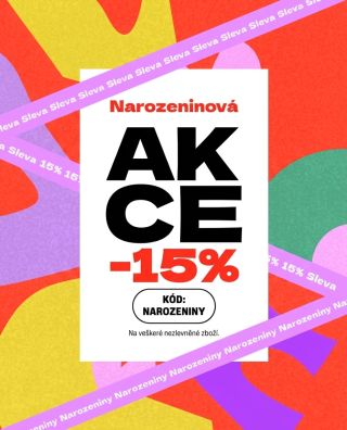 🎁Slavíme a máme pro vás dárek! ‼15% sleva na téměř celý eshop, stačí zadat kód: NAROZENINY‼ Vyberte si svůj kousek na 👉...
