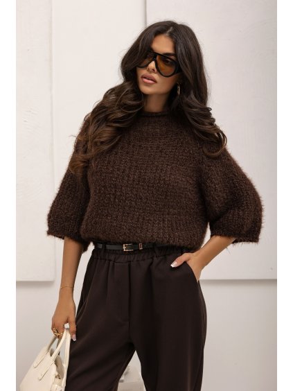 luzny sweter z grubym splotem i stojka (6)