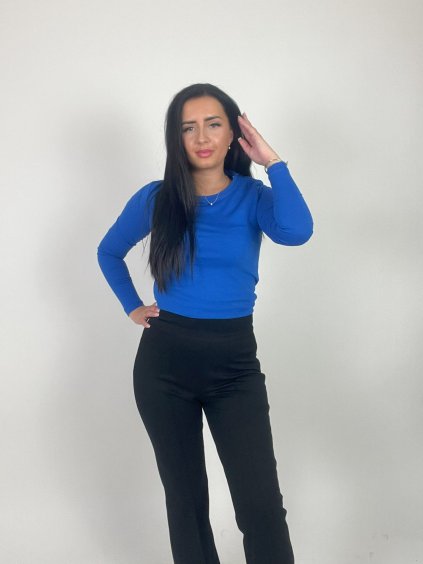 Tričko Latynka- BASIC modré