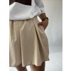 Béžové sukňové kraťasy BOCA