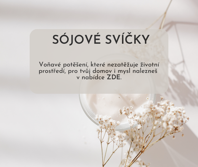 banner sójové svíčky