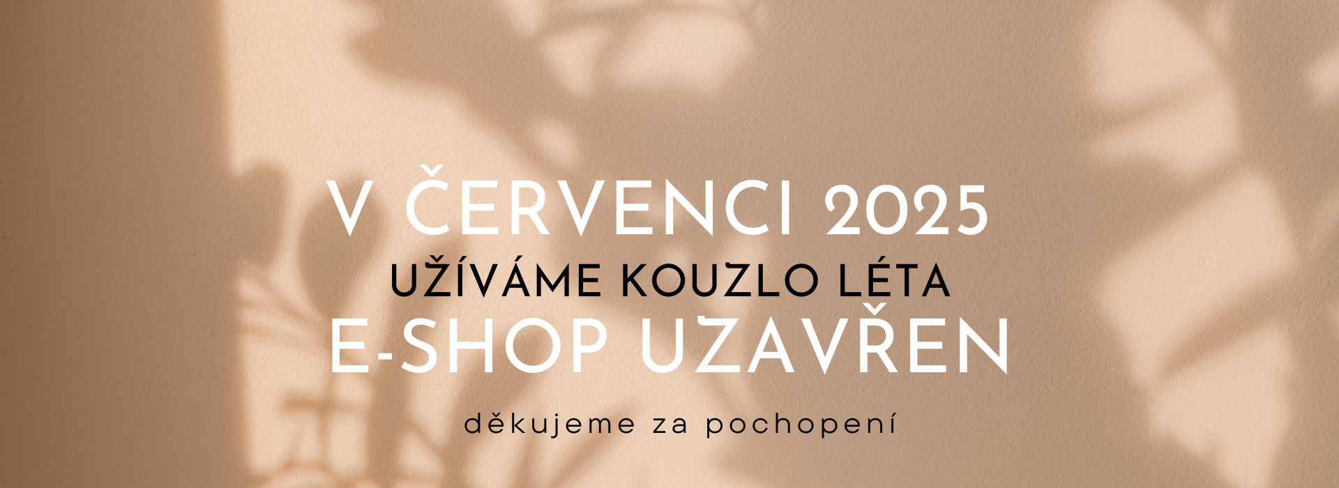 eshop uzavren