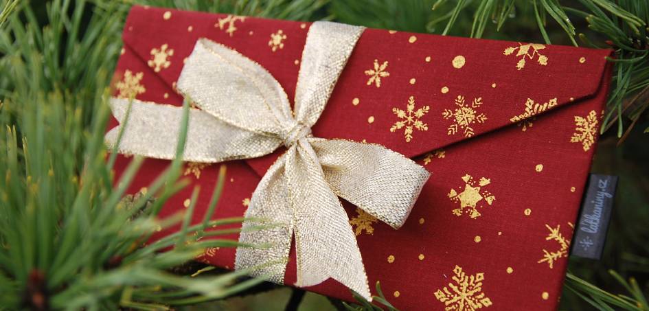 Dárková obálka - návod na ušití