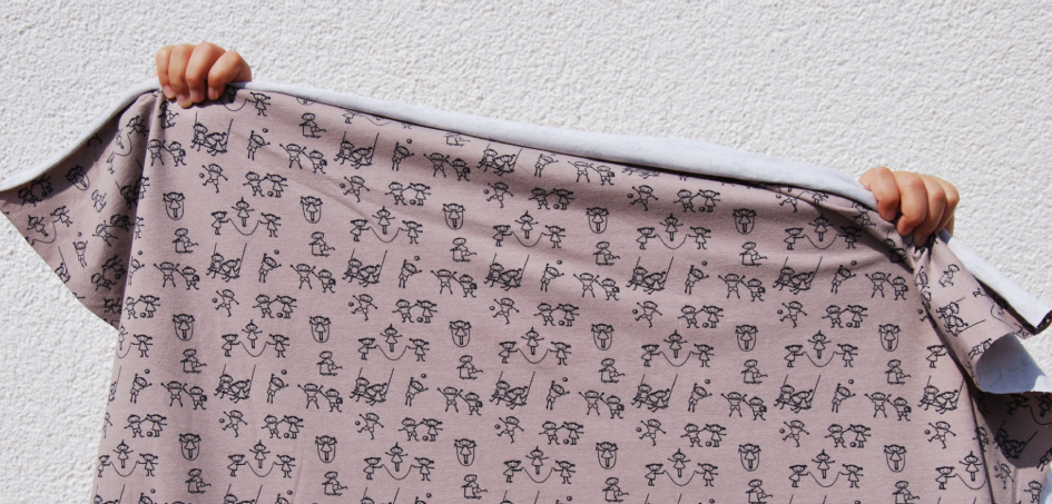 Úplet bavlněný děti na hřišti