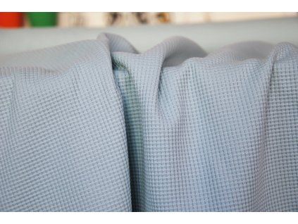 Vaflový úplet mentolový (1)