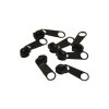 Jezdec ke spirálovým zipům 6 mm, černý (1)