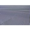 Bavlněné plátno modrý proužek, bílá