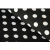 Viskóza s bílými puntíky na černé (3)