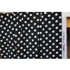 Viskóza s bílými puntíky na černé (1)