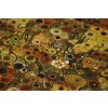 Viskózový úplet ornamenty Klimt (3)