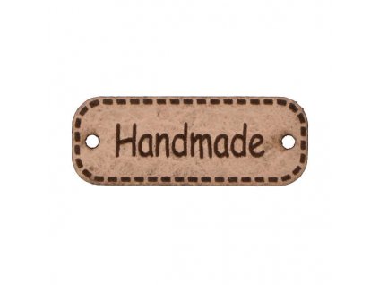 Štítek handmade latte