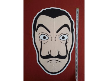 Panel Papírový dům červený T
