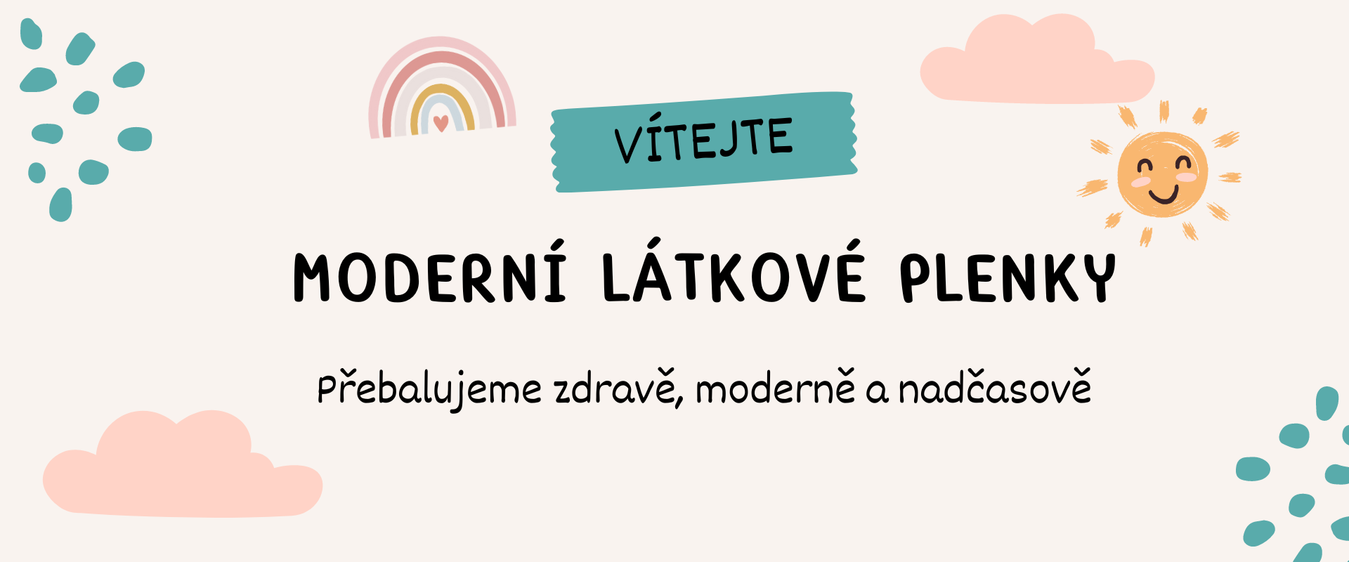 moderní látkové pleny