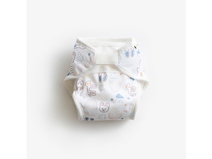 WHITE TEDDY vimse 3154028 diaper cover white teddy0122