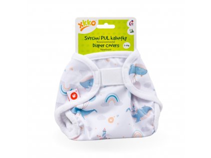 svrchni pul kalhotky xkko newborn sky whale f29