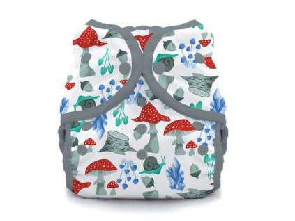 Thirsties Svrchní kalhotky DUO Wrap (PAT, vel. 1) - Forest Frolic
