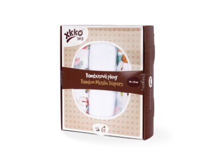 bambusove pleny xkko bmb 70x70 digi zoo on the road mix 3ks 28a