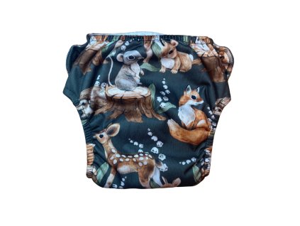 113242 plienkacik plenka aio side snap os lesni zviratka