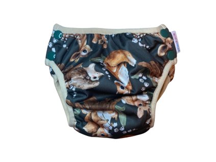Plienkáčik Natahovací kapsová plena / tréninkové kalhotky S Lesní zvířátka