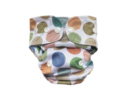 Minki Binki Kapsová plena novorozenecká - Puntíky