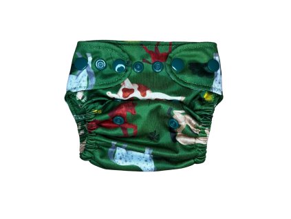 Minki Binki Svrchní kalhotky novorozenecké - Koníci