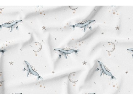 Jooppi AIO Pants novorozenecká - Malá velryba