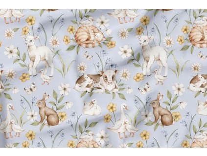 Jooppi Kapsová plena V2 vel. M Coolmax - Na statku sv. modrá