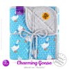 milovia dotness blanket 100x140 cm charming goose 2