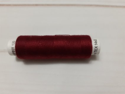 Nit BORDÓ 100m HAGAL UNIPOLY 120 14x2 č. 348