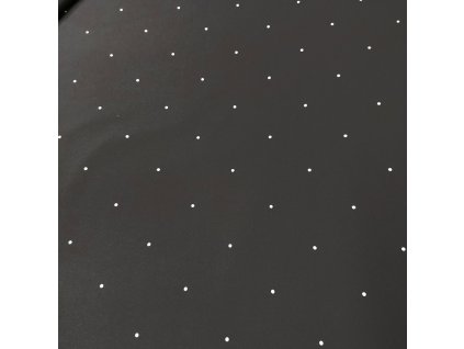 Softshell bílý puntík na černé s fleecem