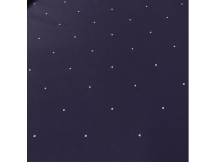 Softshell bílý puntík na modré navy s fleecem