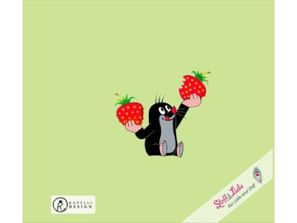 PanelKrteček s jahodami kiwi