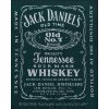 Nášivka JACK DANIEL´S Tennessee whiskey zelená 10 x 12 cm