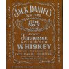 Nášivka JACK DANIEL´S Tennessee whiskey skořicová 10 x 12 cm