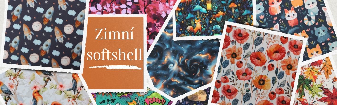 Vzorovany zimni soft