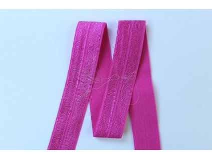 26844 lemovaci pruzenka 20mm lesk mat fuchsiova