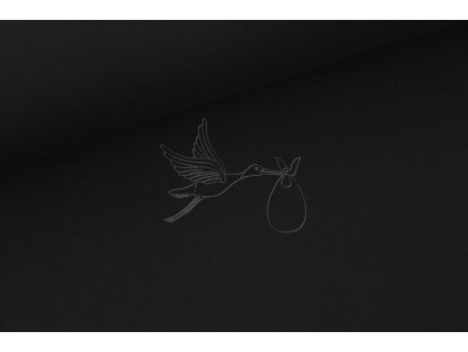 2631 naplet zebrovany cerna 2x65